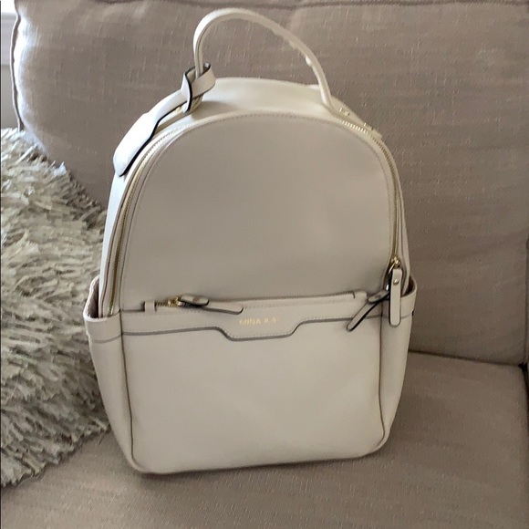 Mina Kay Handbags - Mina Kay winter white diaper bag backpack.  NWOT